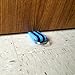 SleekStopper SW-040 Decorative Stainless Steel Door Stopper with Blue Coating