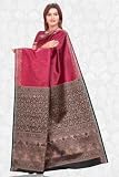 Italian Rose Dupion Indian Silk Sari with designer Pallu