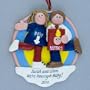 Expecting Parents Personalized Christmas Ornament