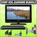 Sony Bravia M-Series KDL-26M4000 26-inch 720P LCD HDTV + Sony DVD Player w/ Wall Mount Accessory Kit