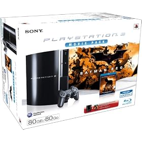 Sony PLAYSTATION 3 80 GB Console with Batman Begins (Blu-ray)