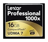 Lexar Professional 16GB 1000x 150MB/s High Speed UDMA CompactFlash Memory Card