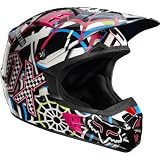 FOX V2 PURE FILTH MX/OFFROAD HELMET BLUE/BLACK SM