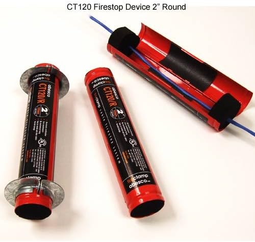 Round CT 120 CT Mounting Flange Set - 2.0 inch diameter