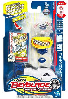 Beyblade Metal Fusion Battle Tops - Lightning L-Drago 100HF BB-43