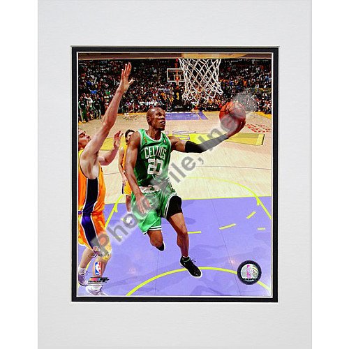 Photo File Boston Celtics Ray Allen 2008 Nba Finals Game 4 Matted Photo
