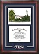 Loyola Marymount University Graduate Framed Lithograph w/Diploma Opening in Cherry Wood Frame