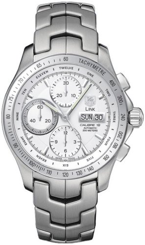 TAG Heuer Men's CJF211B.BA0594 Link Automatic Chronograph Day-Date Watch