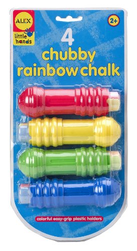 ALEX Toys Little Hands Chubby Rainbow Jumbo Chalks