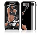 Guitar Girl Design Skin Decal Sticker for Samsung Omnia SCH i910 (Verizon) Cell Phone