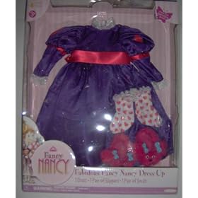Fabulous FANCY NANCY Doll Purple Party Dress Up by