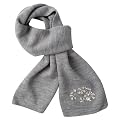 Threads&reg; Solid Knit Scarf With Jewel Design - Grey
