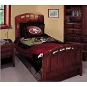 San Francisco 49ers NFL Style Twin/Full 72x86 Comforter Set - NFL Football