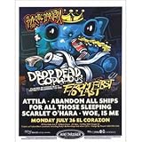 Drop Dead Gorgeous - Posters - Limited Concert Promo