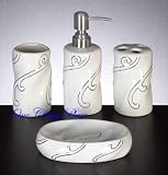 Ceramic Bath Accessory Set