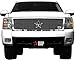 RBP RBP-158111 RX-5 Halo Series Chrome Studded Frame Main Grille for Chevrolet Silverado 1500