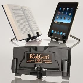 Bookgem Book Holder - iPad Stand, Kindle, Tablet, & eBook Holder