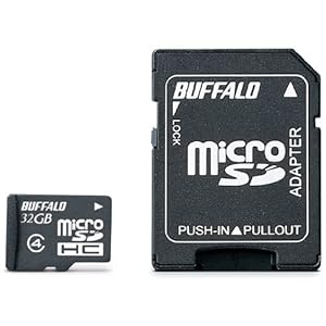 BUFFALO Class4 microSDカード 32GB RMSD-32GC4SA/E [フラストレーションフリーパッケージ (FFP)]