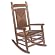 Ready-To-Assemble Woven Rocker - Oak