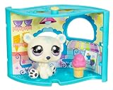 Hasbro - 667941480 - Littlest Petshop - Poupée - Les Mini Univers Petshop - Ours Polaire chez le Glacier