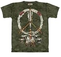 Peace Pipes T-Shirt 100% Cotton Short Sleeved Indian Inspired Shirt TEENS and ADULT shirt