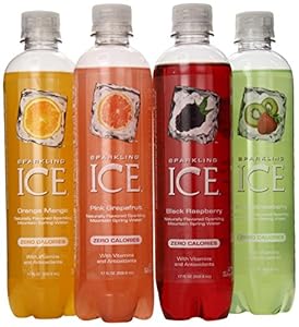 Sparkling ICE Variety Pack, 17oz  (Pack of 12)