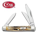 Case Small Stockman, India Stag, 3 Blades
