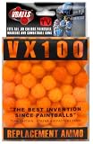 V-Balls VX100 Target Balls - 100 Pack - Orange