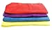 ManeKo Multicolor Microfiber Drying & Car Cleaning Vehicle Washing Cloth - Pack of 4 RS.295.00