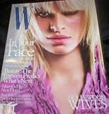 W Magazine June 2001 Amber Valletta (Single Back Issue)