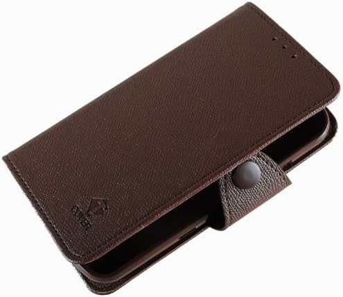 Herb Pu Leather Magnetic Lock Diary Wallet Case For Galaxy Nexus Prime i9250 i525 (Brown)