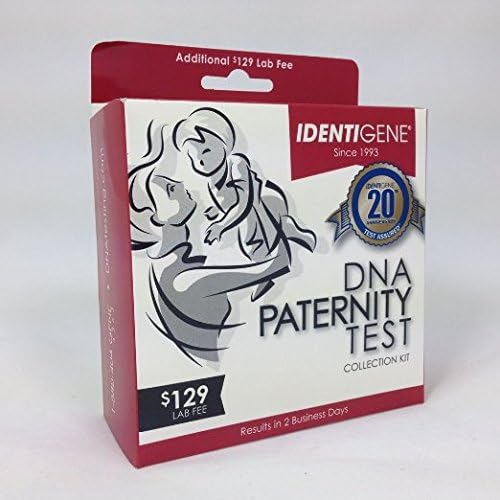 Identigene DNA Paternity Test 1 Kit Pack of 6