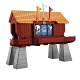 GeoTrax Rail & Road System: Switchin' Signs Covered Bridge