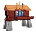 GeoTrax Rail & Road System: Switchin' Signs Covered Bridge