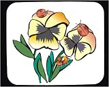 Mouse Pad with bug, lady, human, body, insect, individuals, beetle, individual, persons, flower, humans, people, person