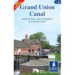 Grand Union Canal: Leicester Line, Soar Navigation and Erewash Canal Map 4 (Inland Waterways of Britain)