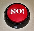 The No Button the No Button Is a Handy Button That Says 'No' in 10 Different Variations