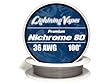 Genuine Lightning Vapes ® 36 AWG Nichrome 80 Wire 25' 50' 100' 250' 500' 1000' (100')