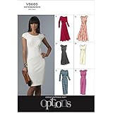 Vogue Patterns V8685 Misses' Dress, Size AA (6-8-10-12)