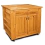 Catskill Craftsmen Deep Storage Island with Rectangle Top