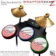 Chrome Drip on Pink Skin by WraptorSkinz fits Guitar Hero 4 World Tour Drum Set for Nintendo Wii, XBOX 360, PS2 & PS3 (DRUMS NOT INCLUDED)