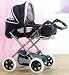 Corolle Deluxe Navy Blue & Pink Carriage