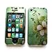 Apple iPhone 4 & 4S Snap-on Protector Hard Case Image Cover "Garden Green" Design