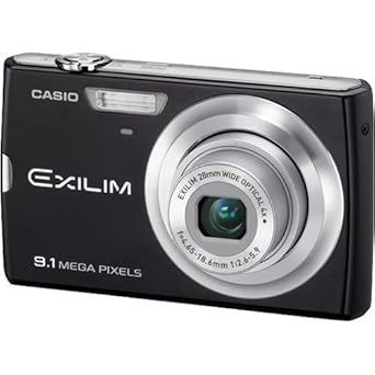 Casio Exilim EX-Z250BK 9MP 4x Zoom 3-Inch LCD Screen Digital Camera with 28mm Wide Angle Lens CCD-shift Image Optical Stabilizer (Black)