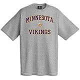 Vikings NFL Men's Heart & Soul Tee