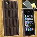 iPhone4専用◆::APEX:: 本物そっくりdeスイート♪チョコレートシリコンケース(大人のビターカカオ)【iPhone4 iPhone 4 ケース カバー】
