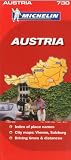 Michelin Map Austria 730 (Michelin Maps)