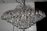 Kronleuchter 12 flammig silber WL8100 80cm