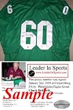 Chuck Bednarik Autographed Jersey - Philadelphia Eagles