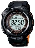 Casio Men's Pathfinder Waveceptor Multi-Band Solar Atomic Winter Watch #PAW1300G-1V